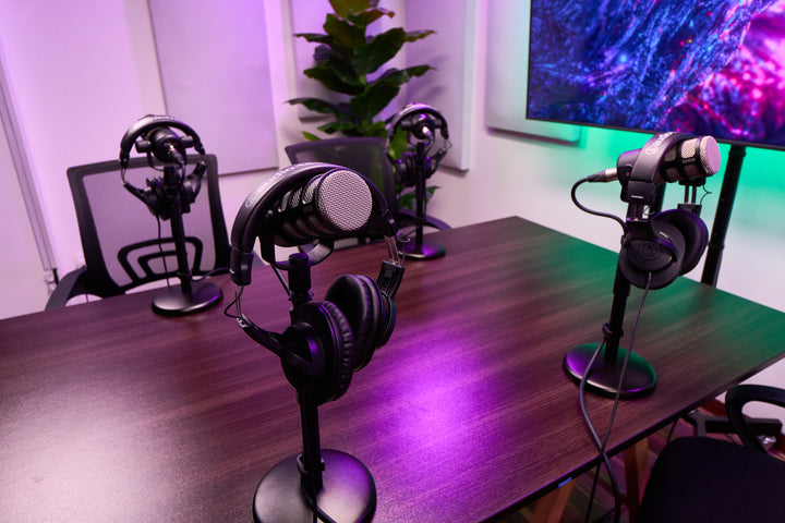 4 audífonos Audio-Technica